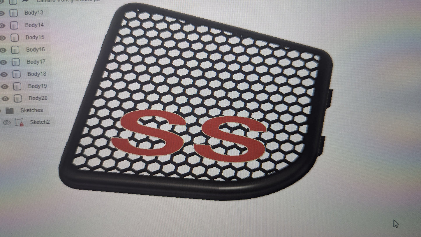 '93-02 Camaro Front Door Speaker Grilles