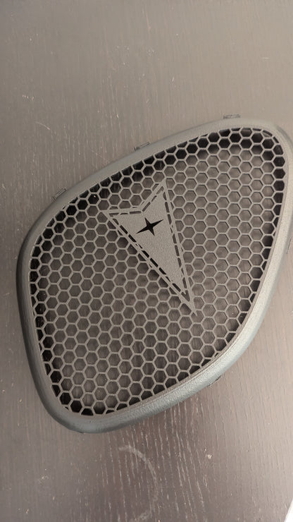Rear seat speaker grills for the '93-02 Pontiac Firebird