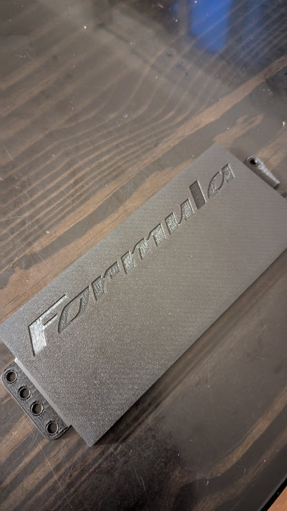 Pontiac Firebird stereo delete plate