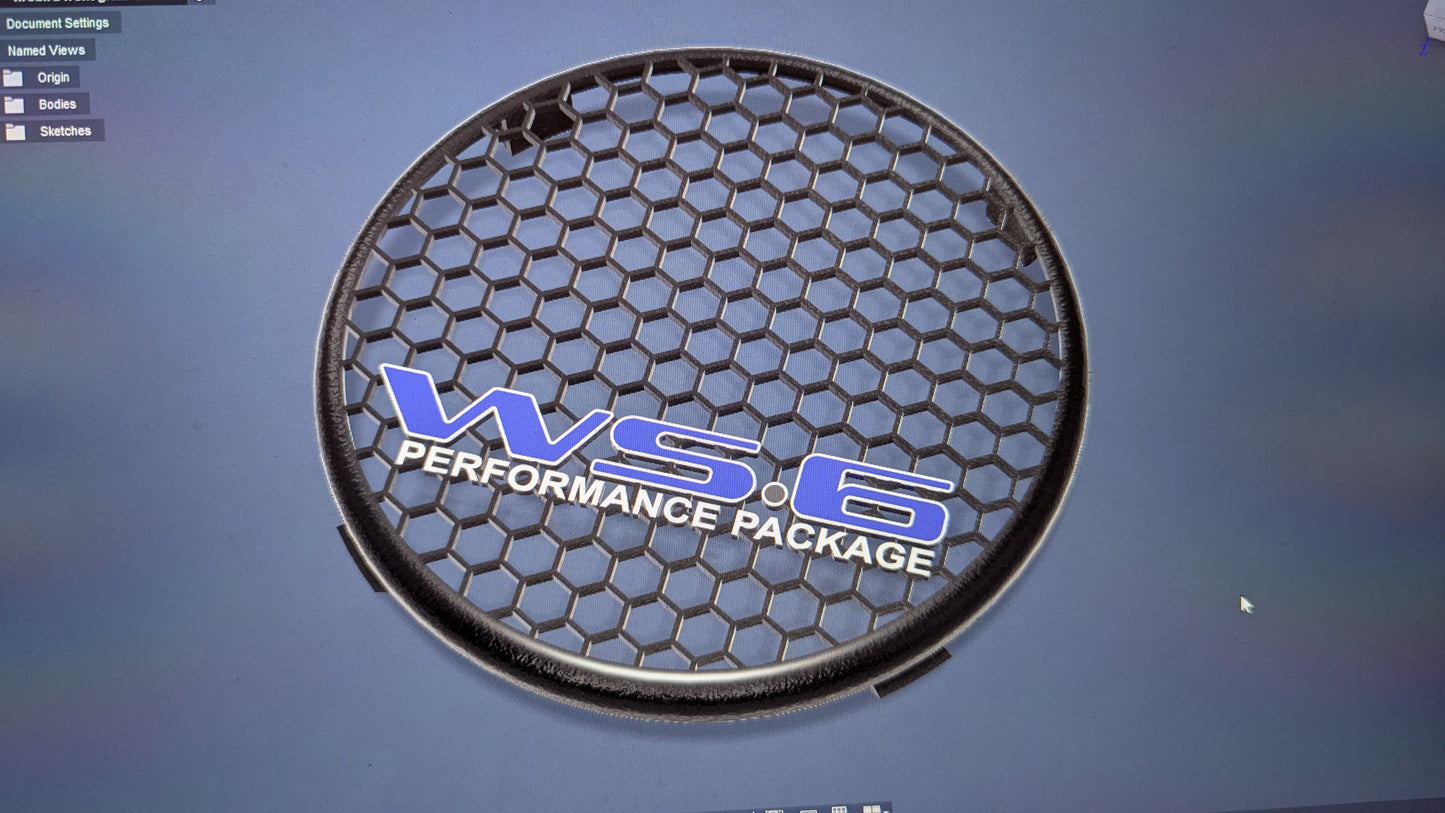 Front speaker grill for the '98-02 Pontiac Firebird