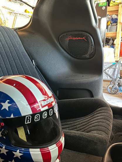 Rear seat speaker grills for the '93-02 Pontiac Firebird